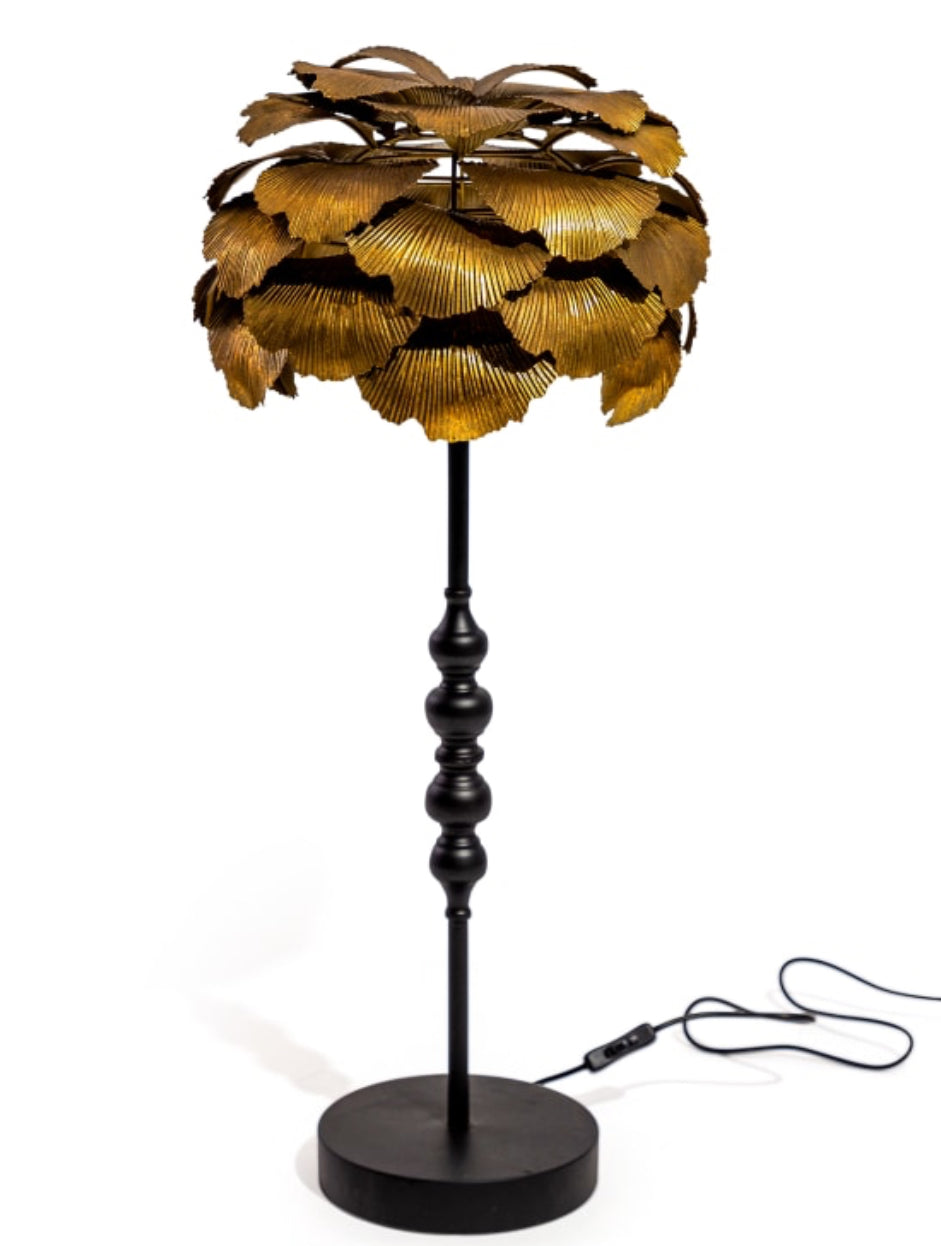 Gingko leaf table lamp