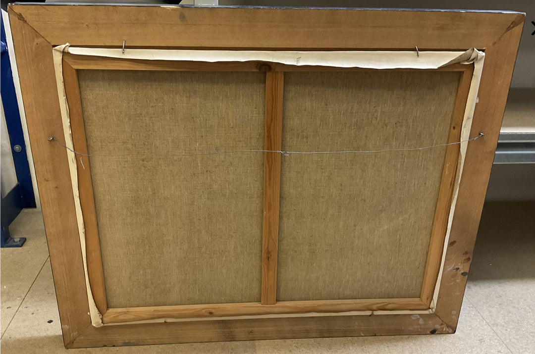 Continental original oil in canvas painting