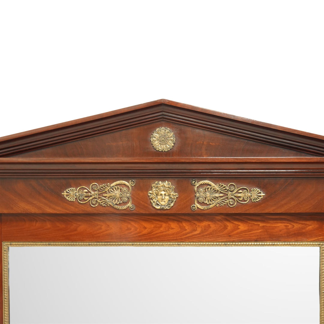 French 2nd Empire mahogany mirrors circa 1870