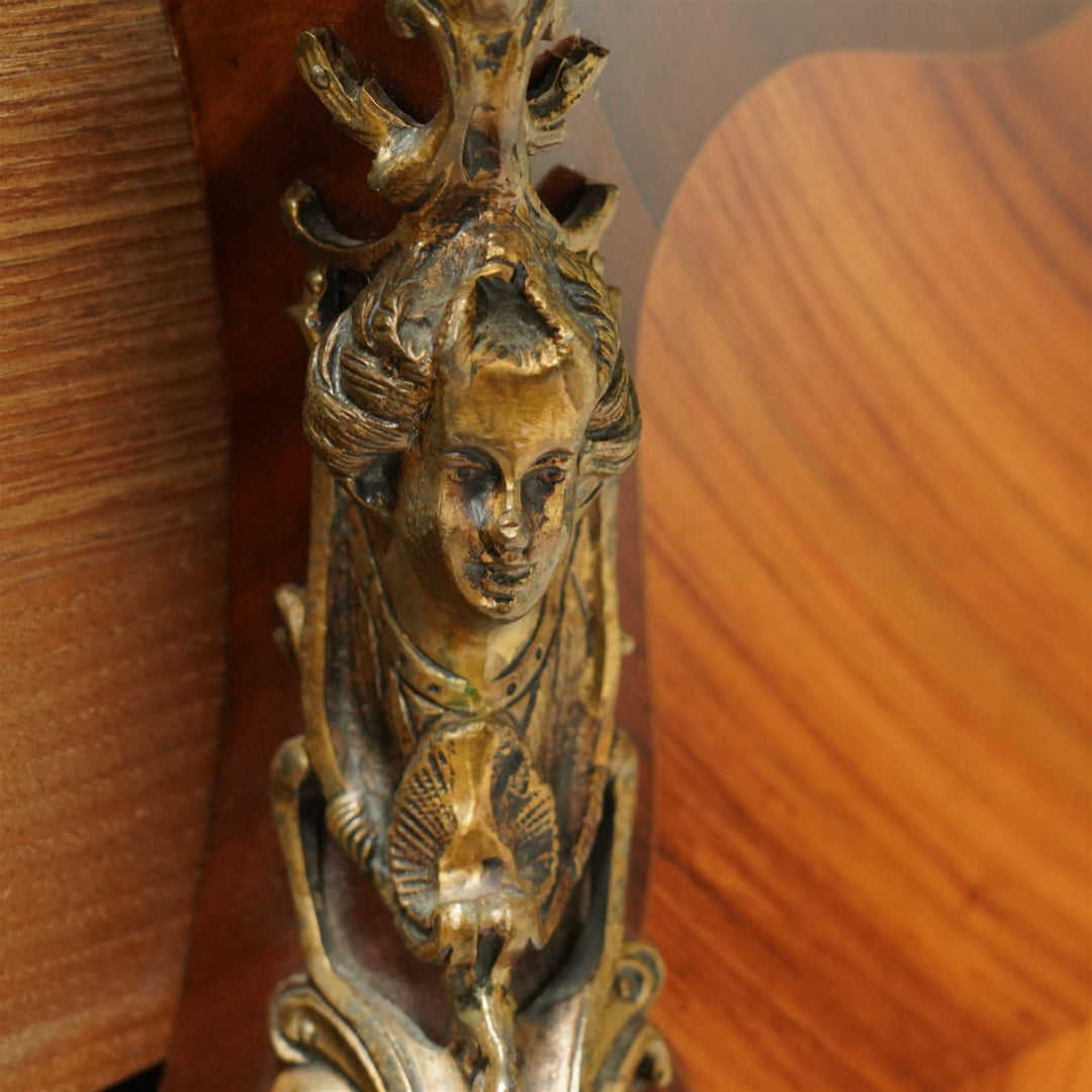 French Louis XV revival bombe cabinet