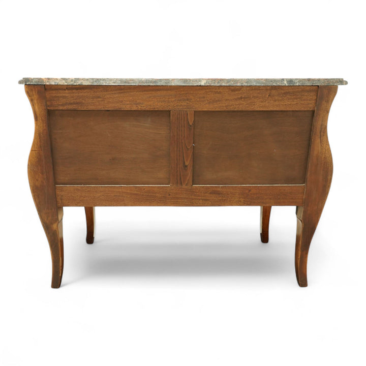 French Louis XV revival bombe cabinet