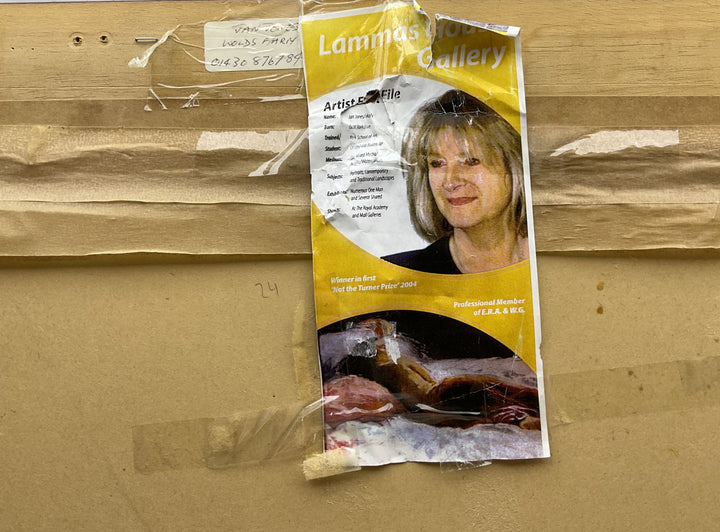 Wolds Farm original watercolour by Jan Jones