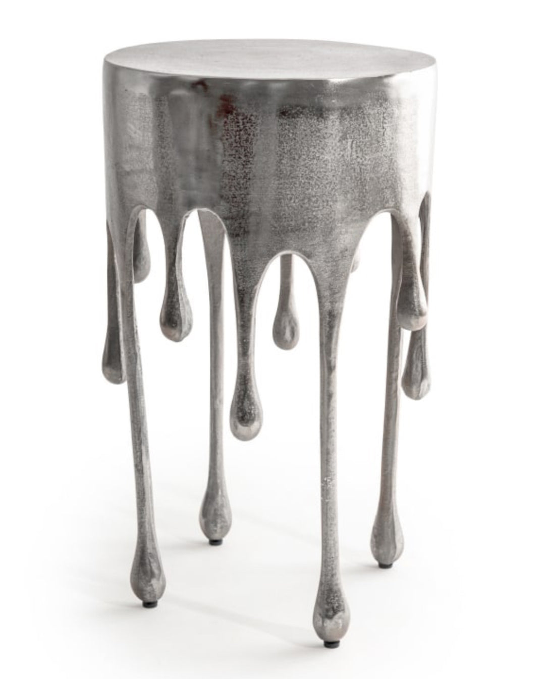 Aluminium drip side table