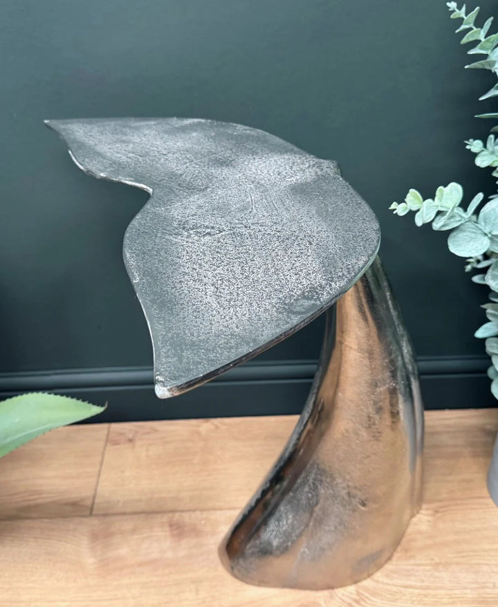 Nickel Whale's Tail Table