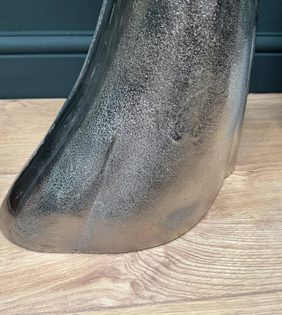 Nickel Whale's Tail Table