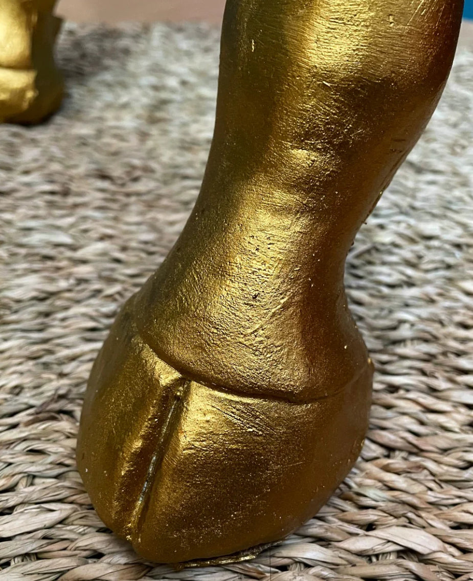 Gold Giraffe Floor Lamp