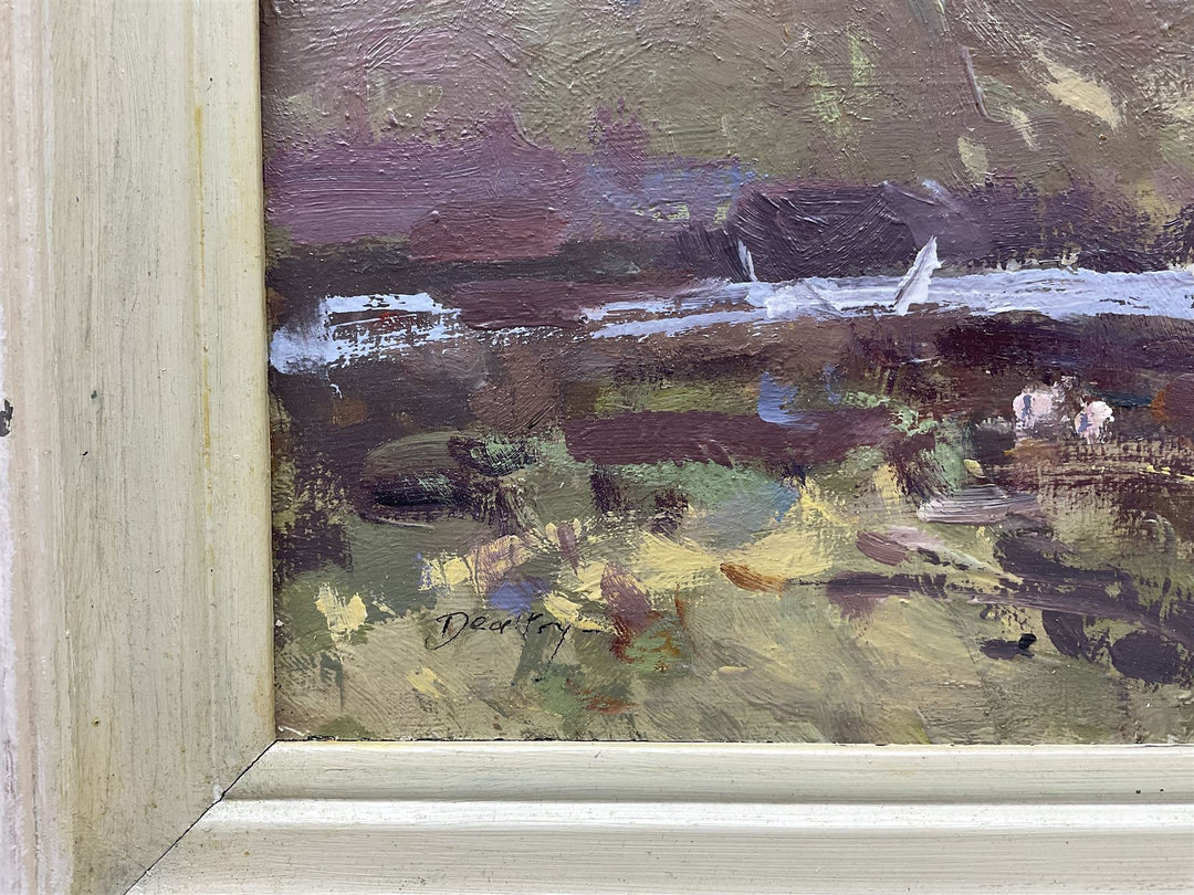 William B Dealtry (British 1915-2007): 'Highland Loch', oil on board signed