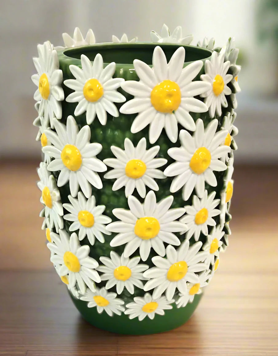 Large Multi Daisy Vase