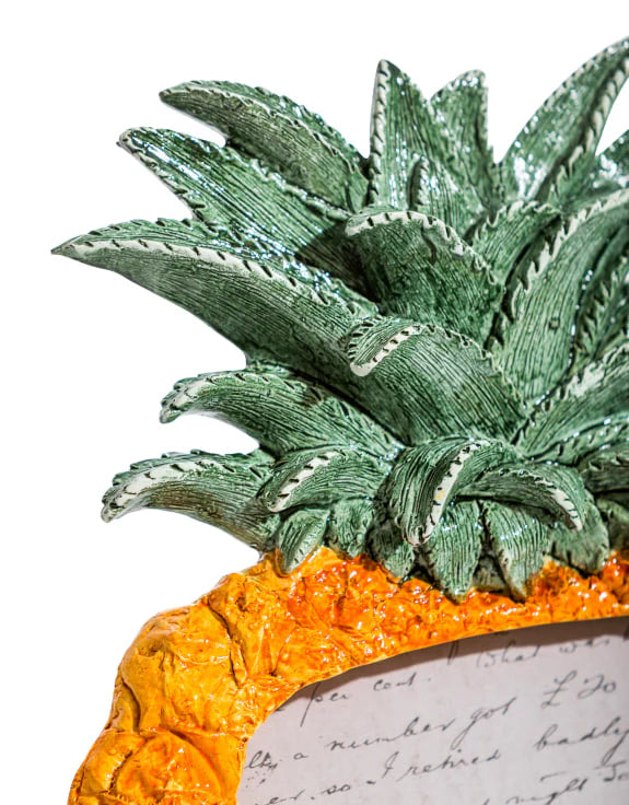 Pineapple photo frame