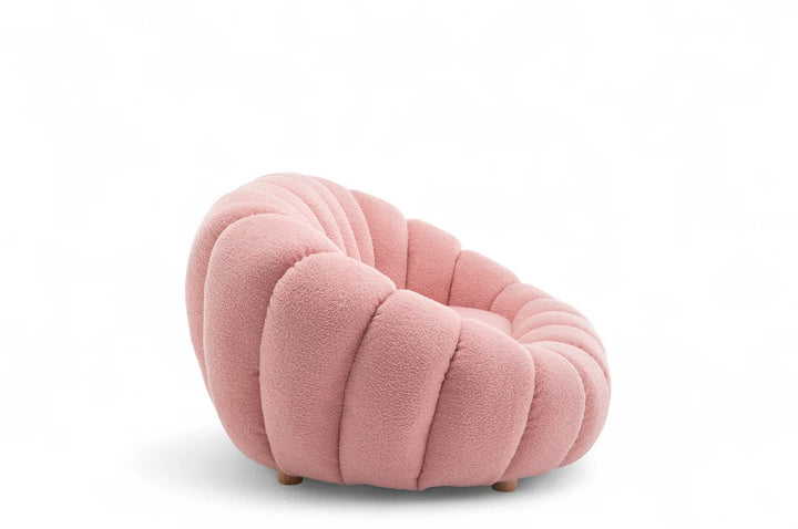 Teddy Boucle Fabric bubble 2 Seater Sofa