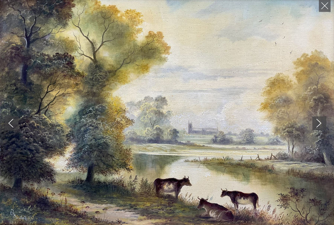 Bruce Kendall original oil