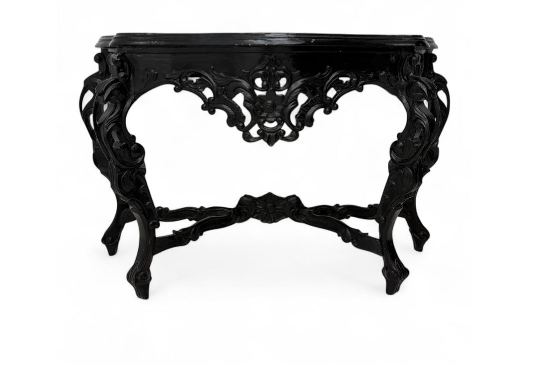 Rococo revival console table