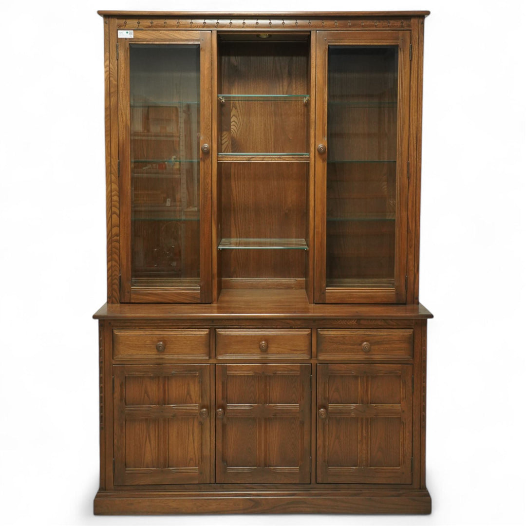 Ercol dark elm dresser