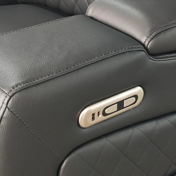 Electric 3 seater recliner cinema sofa