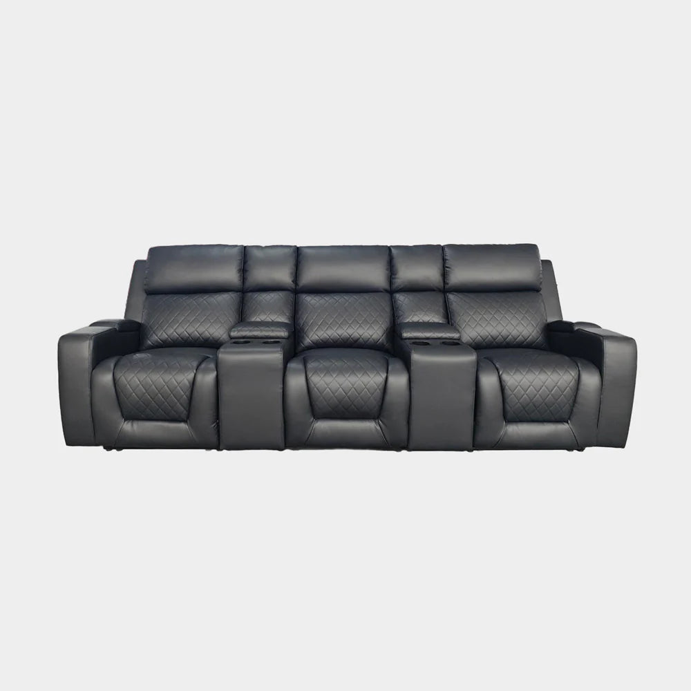 Electric 3 seater recliner cinema sofa
