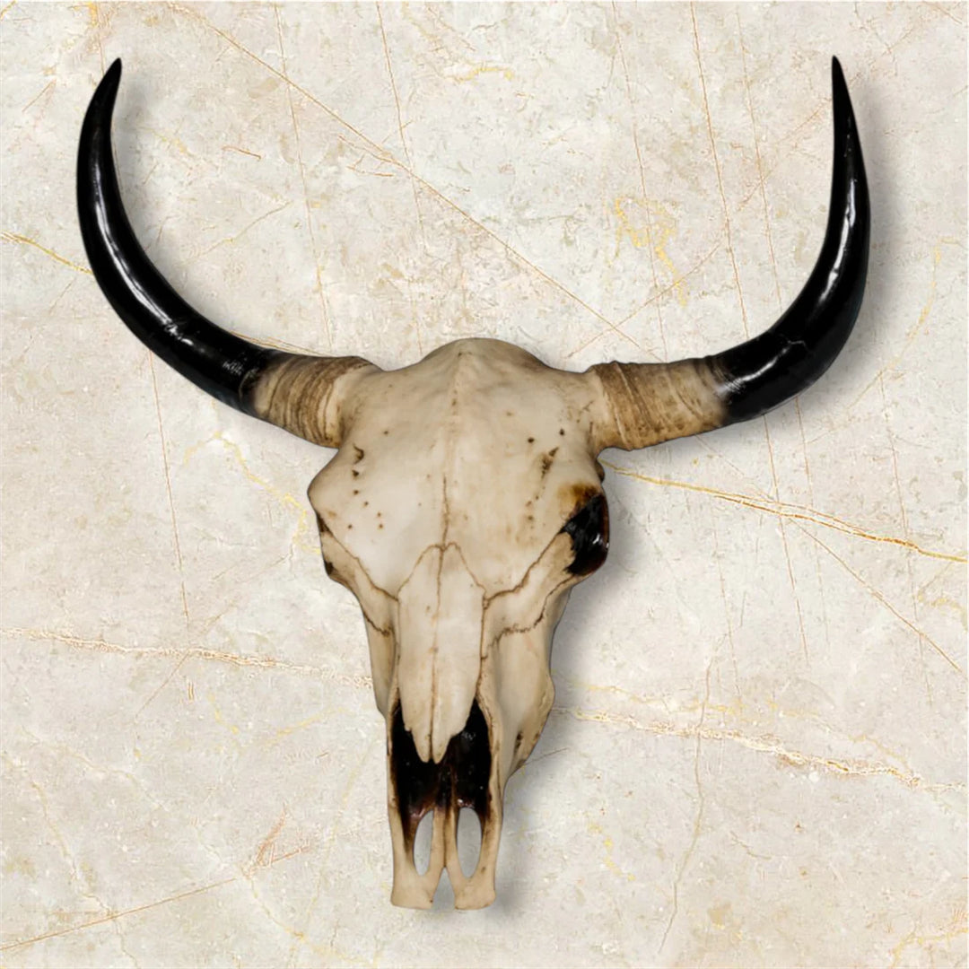 Extra Large Bison Wall Head – Majestic Resin Skull Wall Mount