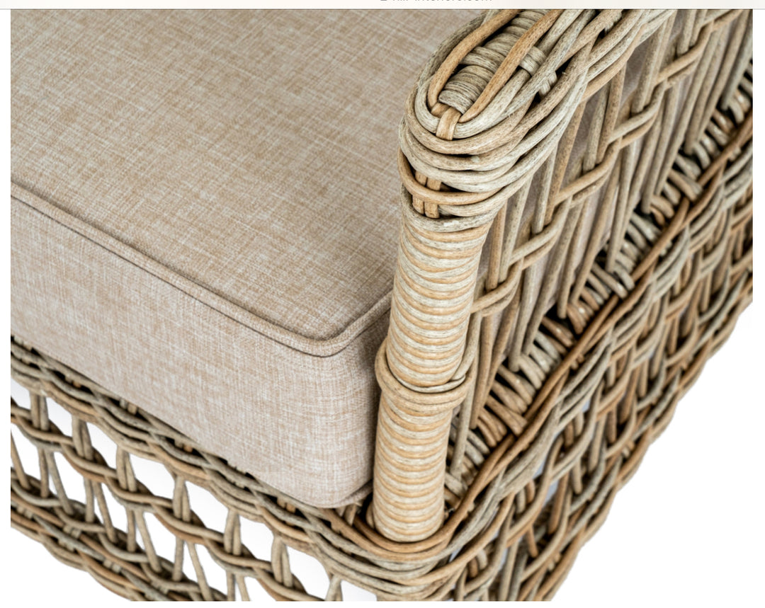 Provence collection outdoor 4 seater lounge set