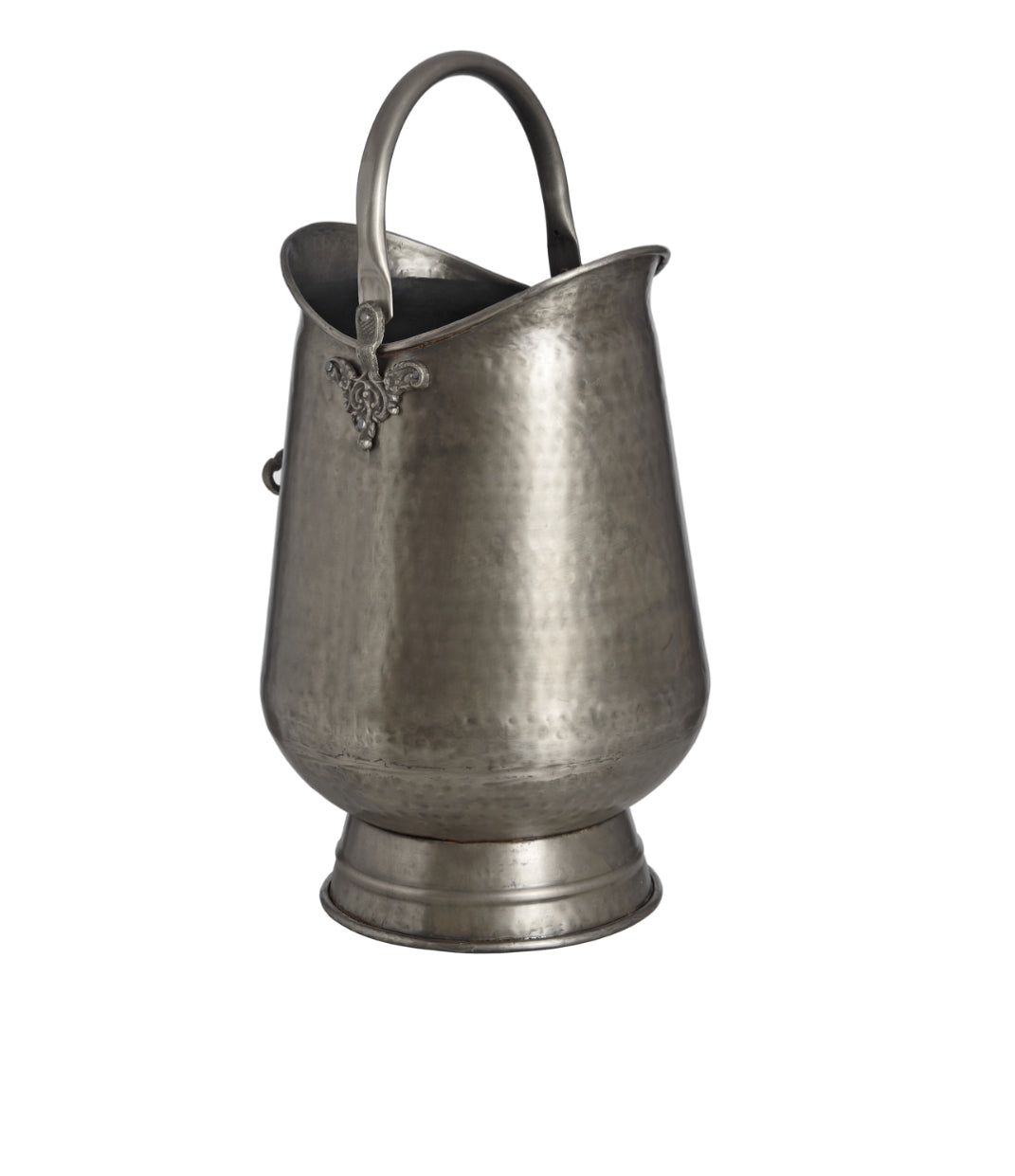 Antique Pewter Coal Bucket