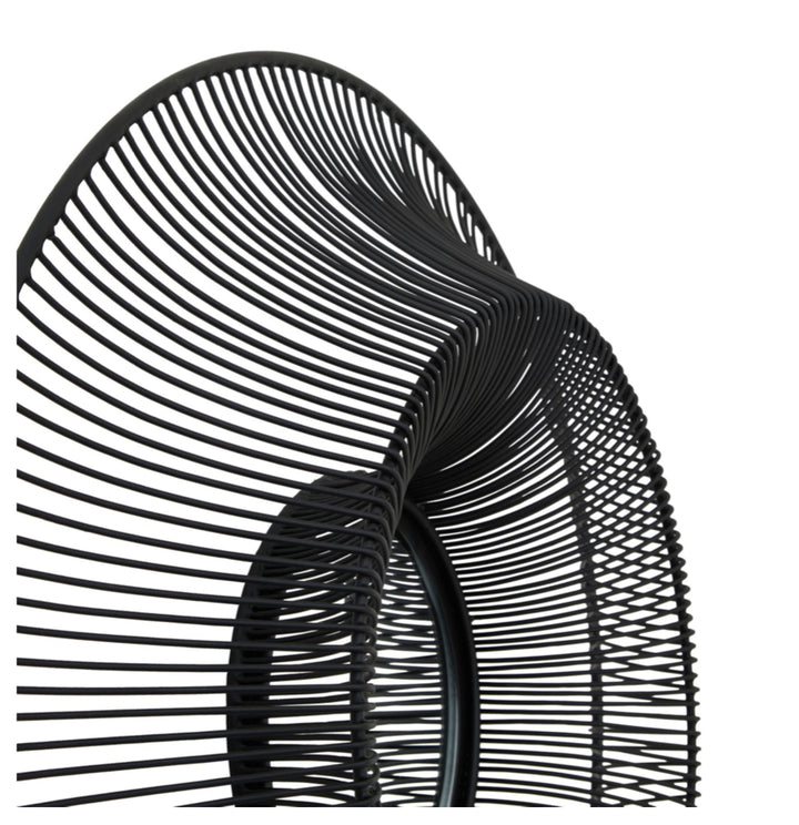Chico Black Wire Mirror